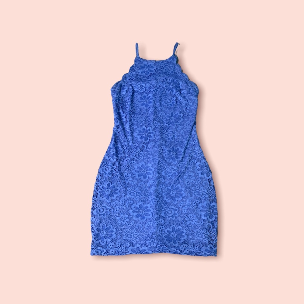 Formal Lace Floral Dress